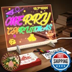 Led Drawing Board 13.7X10" Doodle Glow - Christmas Gift, Room Decor. Fixed Price $44.53.