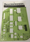 Berol Rapidesign Speedi Office Plan 1/4" R-710 New. Fixed Price $13.49.