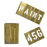 Deezio 1" Brass Pieces Interlocking Stencil Set Of 1INCH(46PIECE), Yellow. Fixed Price $50.99.