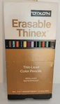 Vintage Dixon Thinex Set Color Pencils No. 112T Lead Waterproof. Fixed Price $19.00.