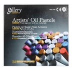 Mungyo Gallery Artist's Oil PASTELS-24 Metallic Color (MOP-24M). Fixed Price $10.92.