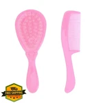Heallily Baby Brush Comb Set Newborn Toddler Gentle Scalp Pink. Fixed Price $20.00.