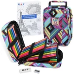 72 Colored Pencils Set, Oil Based Soft Core, Art Kit, Adult Coloring, Sketching. Fixed Price $34.71.