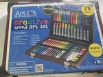 101 Budding Artist 78 Piece Creative Colorable Wood Case Set For Kids. Fixed Price $25.00.