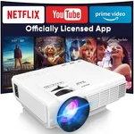 Netflix-officially-licensed Panseba Smart Mini Projector With 1080P Hd, 5G W.... Fixed Price $100.21.