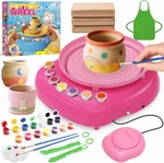 Tingingyuli Kids Pottery Wheel Clay Art Set With Paint Tools. Fixed Price $61.70.