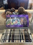 Derwent Studio 24 Colour Pencils Tin Art Drawing Crafts Adult Not Complete Color. Fixed Price $39.99.