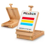 Meeden Tabletop Art Sketchbox Easel Solid Beechwood Adjustable Desktop Supply. Fixed Price $64.45.