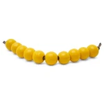 Yellow Wooden Beads, 1/2 Inch, 3MM Hole, Round, For Crafts Woodpeckers. Fixed Price $14.32.