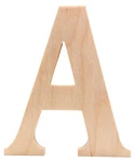 6-INCH Tall Wooden Letter 1/2-INCH Thick Baltic Birch For Diy Craft Signs. Fixed Price $16.53.