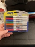 Dry Erase Markers, Whiteboard With Low Odor Ink, Fine Tip, Assorted V.... Fixed Price $17.88.