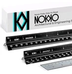 12 Inch Architectural Engineering Scale Ruler Set Professional Drafting Tools. Fixed Price $15.39.