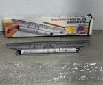 Vintage Rolling Ruler Compass Protractor T-square Original Box Opened. Fixed Price $8.99.
