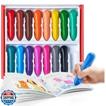 Joycat 16 Colors Jumbo Crayons For Toddlers 1-3 4 5 Year Old Kid,easy-grip,. Fixed Price $28.39.