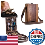 Bomeiqee Writers Messenger Multifunctional Wooden Handmade Crossbody. Fixed Price $42.99.