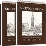 Alitte Book 2-PACK Spiral Bound Pad 100 Sheets 9X12 Sketchboo.... Fixed Price $26.77.