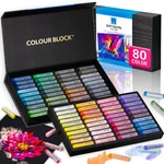 Colour Block Soft Pastels For Artists - 1 Count (pack 80), Multicolor. Fixed Price $66.99.