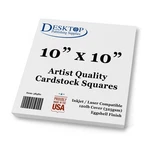 Premium White Cardstock Squares Ultra Thick Artist Drawing Quality Eggshell .... Fixed Price $47.99.