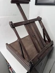 Vtg Jullian Paris Wood Tabletop Sketch Easel Adjustable Art Storage Box. Fixed Price $76.50.