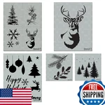 STENCIL1 Winter Holiday 5 Pack Set Reusable Christmas Template. Fixed Price $80.73.