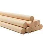 Woodpeckers 1" X 36" Unfinished Hardwood Dowel Rods For Crafts - 25 Pcs. Fixed Price $244.78.