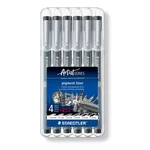 Staedtler Pigment Liner Bonus Sketch Set Of 6 Count (pack 1), Black. Fixed Price $13.48.