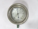 Antique Illinois Engineering Co. Automatic Vacuum System Steam Gauge #1. Fixed Price $81.91.