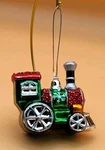 Darice Blown Glass Christmas Ornament Choo Train Steam Locomotive. Fixed Price $13.19.