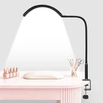 Half Moon Led Desk Clamp Dimmable Nail Tech Light Adjustable Arm. Fixed Price $54.61.