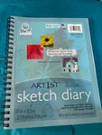 New Pacon Artist Sketch Diary 70 Sheets 11" X 8.5" Heavyweight Acid Free. Fixed Price $16.32.