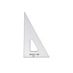 Pacific Arc Drafting Triangle, 10-INCH, 30/60/90 Degrees, W/inking Edge, Topaz. Fixed Price $13.00.
