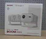 Aurzen Boom Mini Google Tv Smart Projector Black. Fixed Price $179.99.