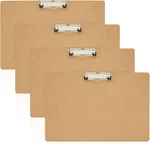 4-PACK Extra Large Clipboard, Horizontal Wooden Lap Boards, With. Fixed Price $38.85.