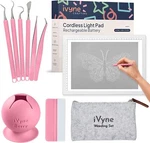 Ivyne Complete Set Tracing Weeding Tools Drawing Rechargeable A4 Light Pad. Fixed Price $59.99.