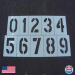 American Striping 12 Number Stencils Parking Lot Kit - Inch 60 Mil 1/16. Fixed Price $118.05.