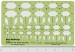 Berol Rapidesign R-122 Isometric Hex Heads And Nuts. Fixed Price $29.00.