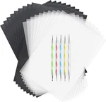 Astaron 150 Sheets Black Carbon Copy Paper And Tracing With Pcs. Fixed Price $14.05.