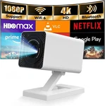 4K Portable Video Mini Projector Wifi 6 Bluetooth 5.4 For Phone, Pc, Hdmi Usb. Fixed Price $47.99.