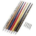 Professional Manga Gothic Pen Dip Calligraphy Drawing Kit, 7 Hold.... Fixed Price $27.52.