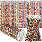 360 Pcs Christmas Pencils With Eraser Xmas Wood Snowman Santa Claus C.... Fixed Price $57.84.