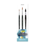 Escoda Watercolour Artist Conrad Roset Size 4,8,10 3 Brushes Sy.... Fixed Price $73.92.
