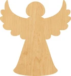 Christmas Tree Angel Laser Shape Supply - Woodcraft. Fixed Price $25.53.