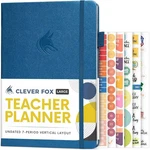 Clever Fox Teacher Planner School Year In Mystic Blue. Fixed Price $19.99.