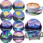 8 Pcs Landscape Diamond Painting Kit 5D Diy Full Drill Wall Art Decor Set. Fixed Price $18.99.