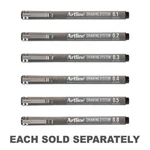 Artline Drawing System Pen Water Based Piment Ink Fade Proof 12 Pieces Black. Fixed Price $70.19.