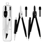 3 Packs Colorful Basic Metal Math Compass For Geometry Set,extra Leads, Mecha.... Fixed Price $13.11.