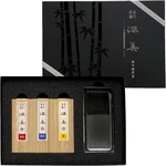 Kuretake Saiboku Shimbi 3PC. & Glass Inkstone Set (AK8/3VGA), Sumi Stick,.... Fixed Price $100.52.