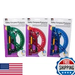 Charles Leonard Safety Compass And 6 Inch Swing Angle Arm Protractor Combo Packs. Fixed Price $74.07.