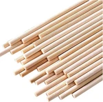 Hopelf 100PCS Dowel Rods Sticks Wooden - X 1/8" 6". Fixed Price $7.47.