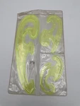 Alvin Vocational Curve Set FC33 Tough Green Tinted Plastic 12-1/2 5-1/2 & 6-1/2. Fixed Price $7.95.